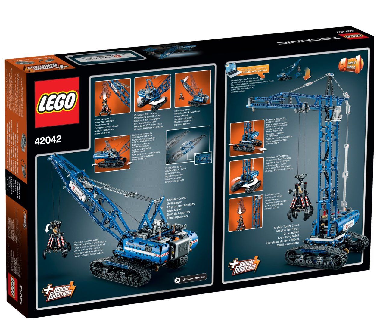 Lego Kit di costruzioni: LEGO Technic Seilbagger 42042 ( 2 in 1 ) – Usato da Jona venduto da NLUE_10 4