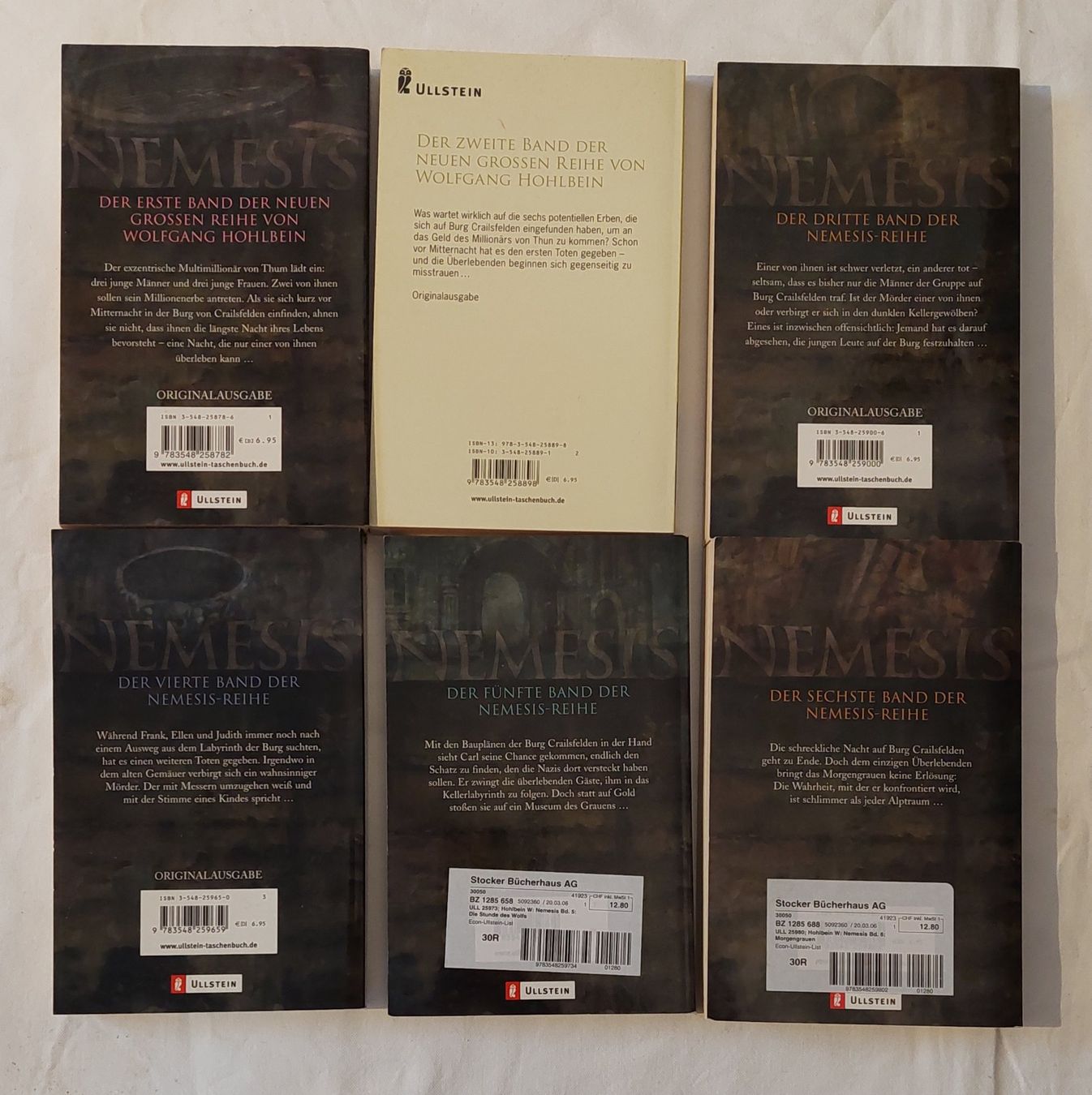 Libri: Nemesis komplette Srie von W.Hohlbein – Usato da Uitikon Waldegg venduto da Smeragol 1