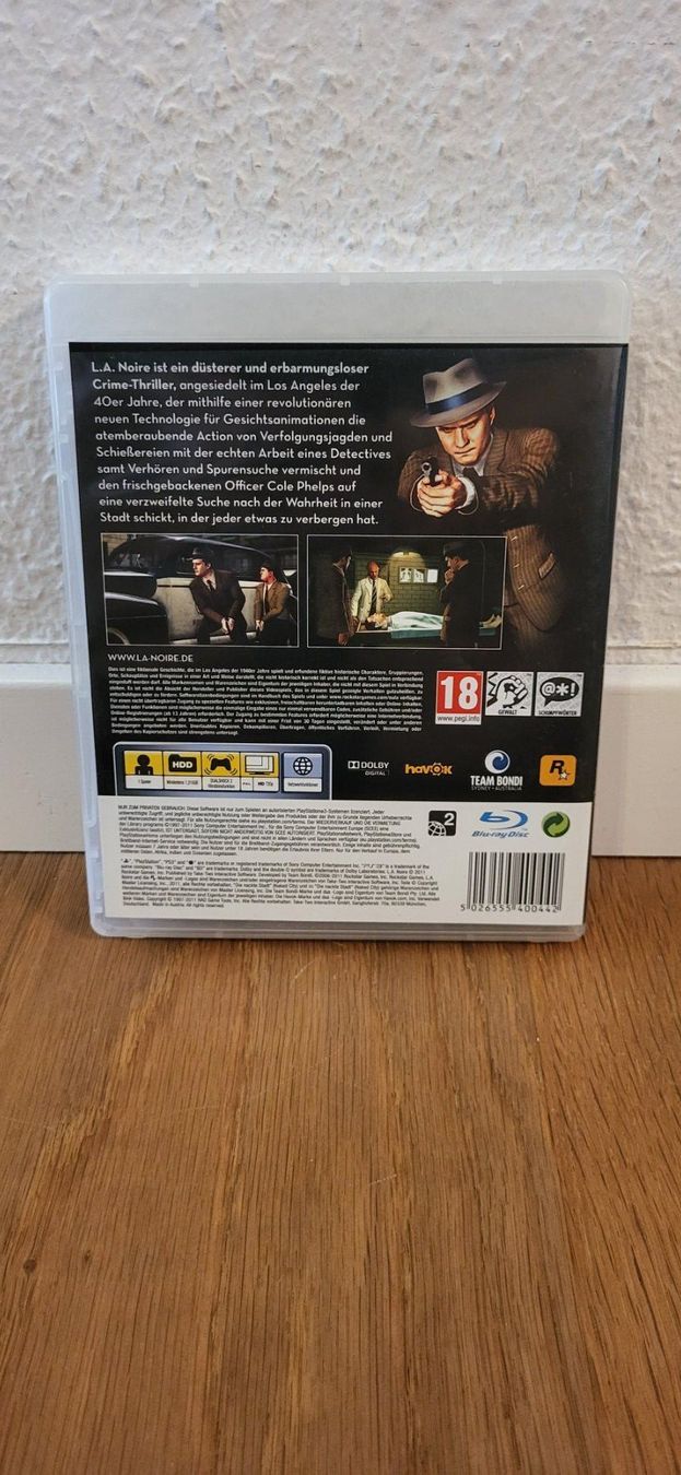 Sony Giochi: PS 3 - L A Noire – Usato da Münsingen venduto da Heroism2010 1