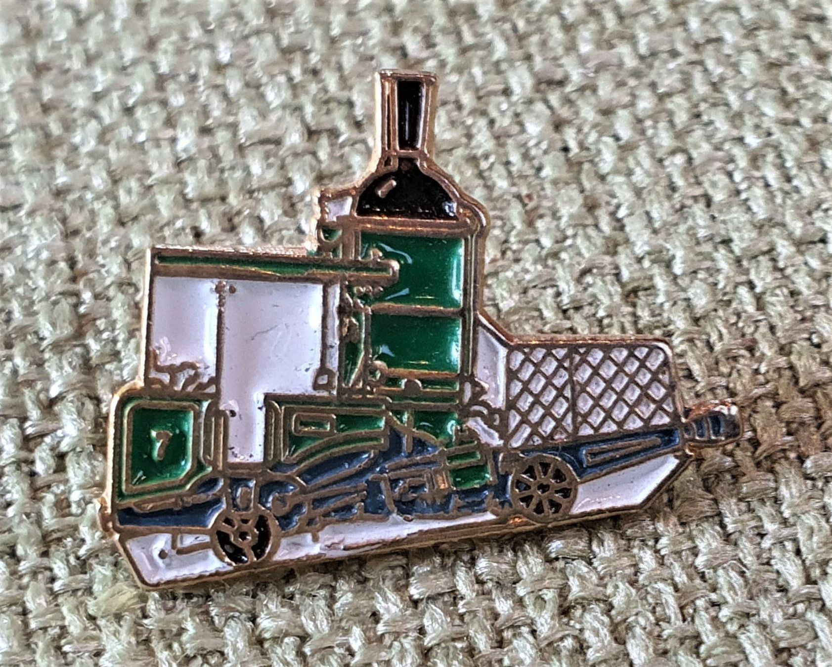Placchette & Badge: C295 - Pin Dampflokomotive Bergbahn CH – Usato da Reinach BL venduto da Boston-Verkauf
