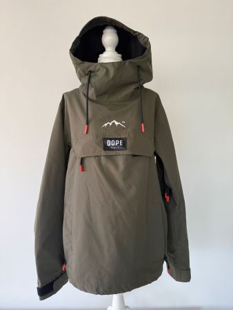 Top Dope Snowboard SKI Anorak Jacke Olivgrün Gr. S