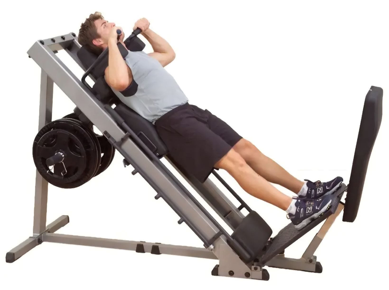 Hometrainer: Body-Solid Beinpresse und Hackenschmidt gebraucht Top – Gebraucht aus oberbuchsiten von thug4 6