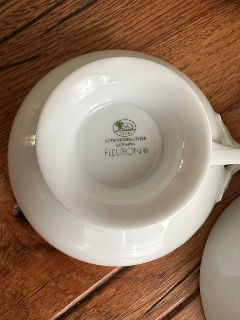 Hutschenreuther Set di piatti: Teeservice, Hutschenreuter, Fleuron – Nuovo (secondo la descrizione) da Hindelbank venduto da vey_t 5