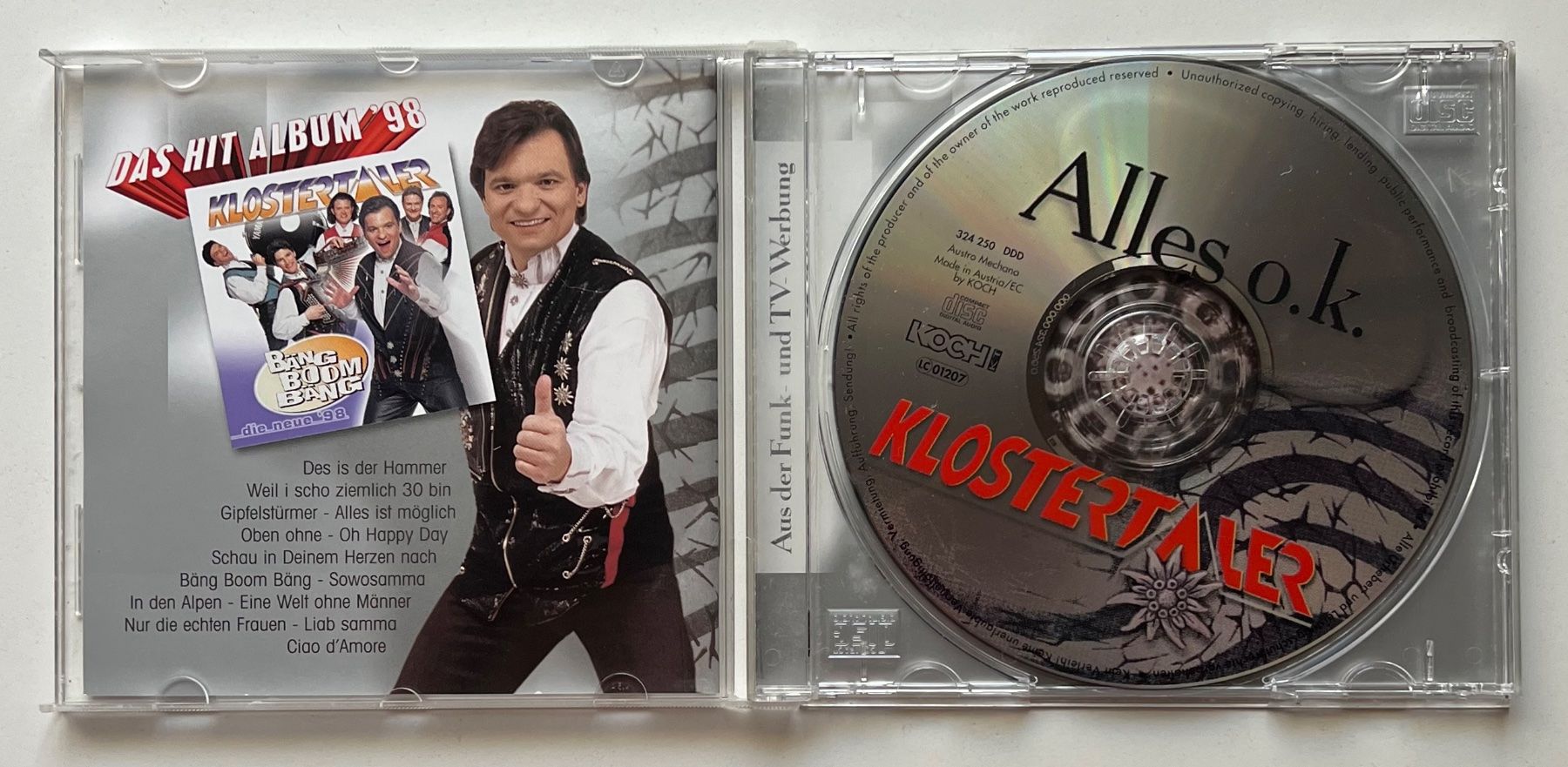CD: Klostertaler / Alles o.k. – Usato da Näfels venduto da rottabi 2