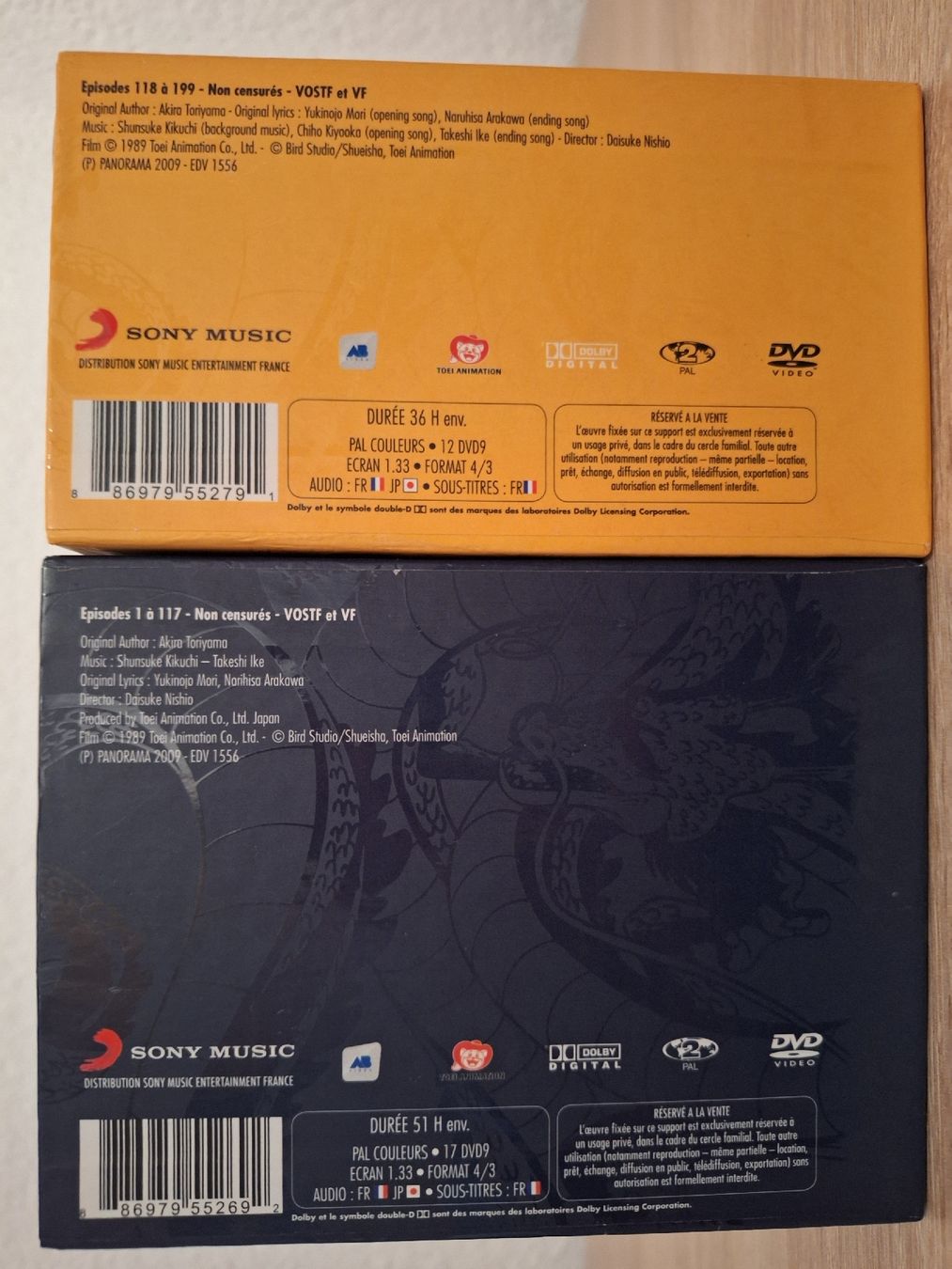 Tutti i DVDs: Dvd Dragon Ball Z Box 1 et 2 – Usato da Villars-sur-Glâne venduto da esseivaj 1