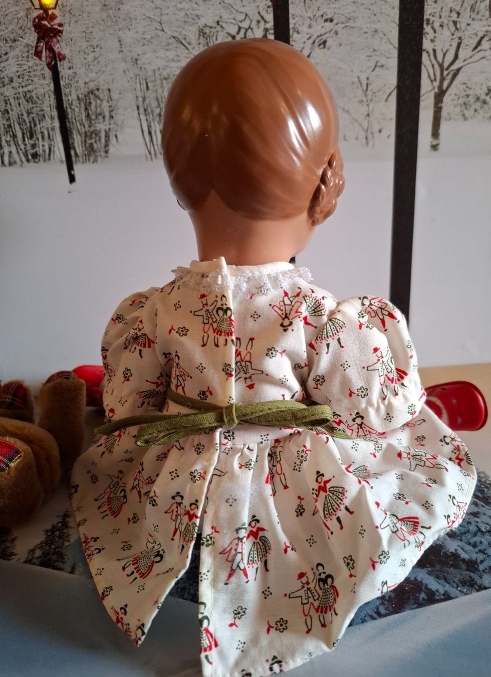 Bambole: SCHILDKRÖTPUPPE BÄRBEL MIT TEDDYBÄRCHEN – Nuovo (secondo la descrizione) da Gretzenbach venduto da schibaya 8