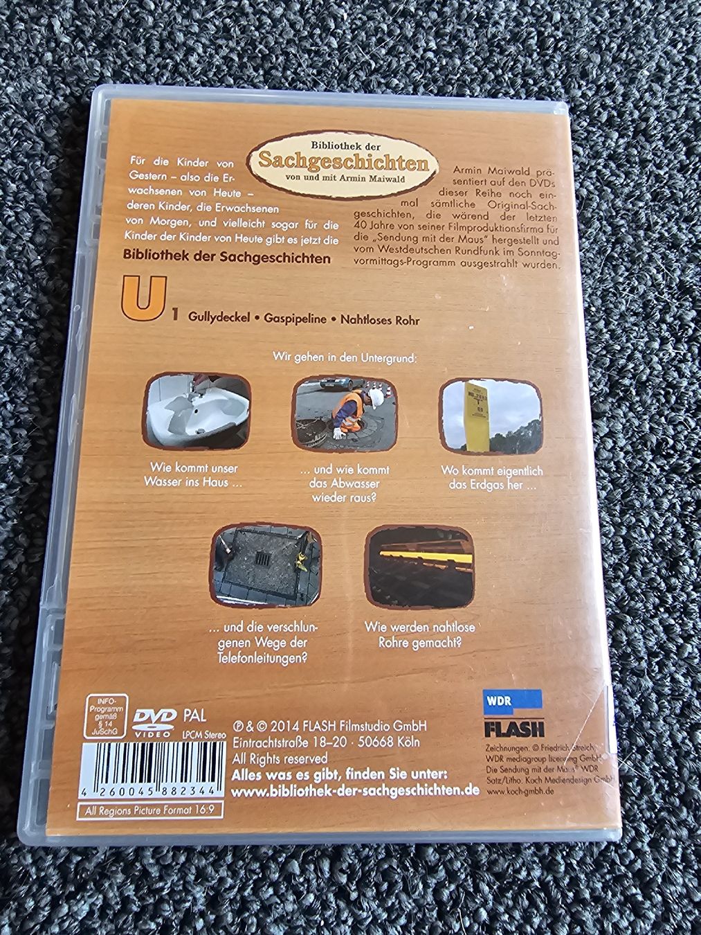 Tutti i DVDs: DVD "Sendung mit der Maus" Unter der Erde(22147) – Usato da Ruswil venduto da jan_bxl5 1