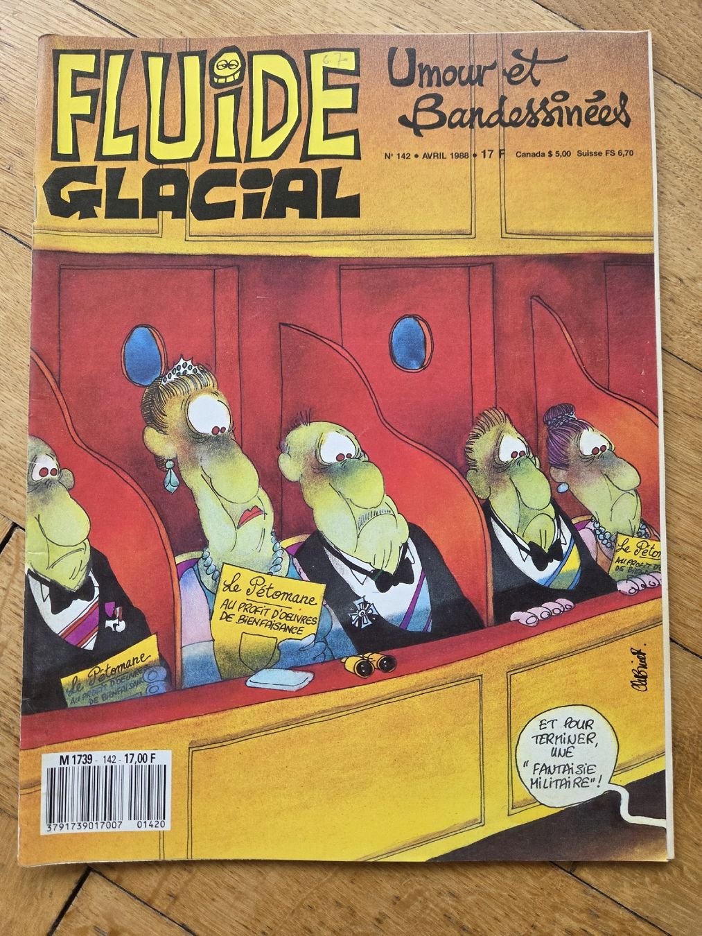 Fumetti: Fluide Glacial No. 142 Avril 1988 – Usato da Territet venduto da Cenh
