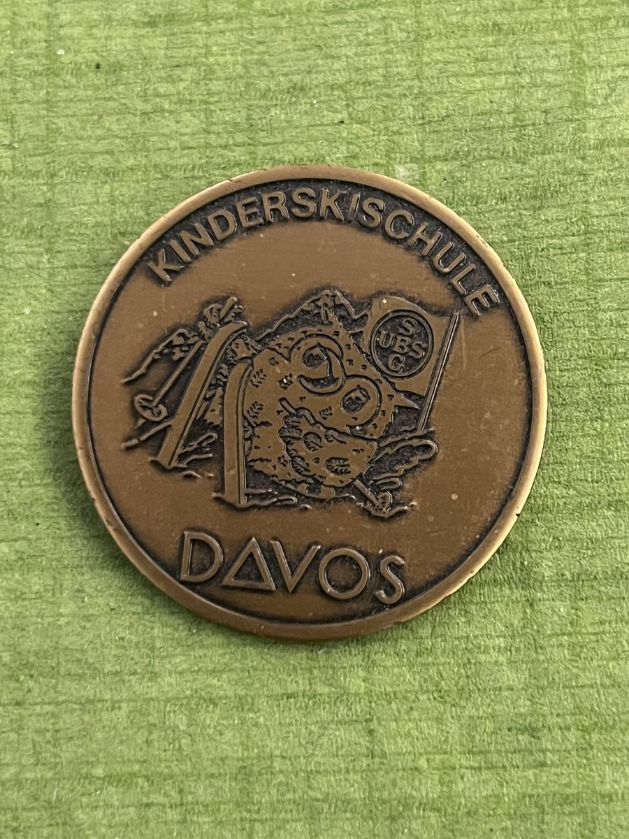 Medaglie: Davos Kinderskischule Abzeichnen – Usato da Itingen venduto da Bebbi6569