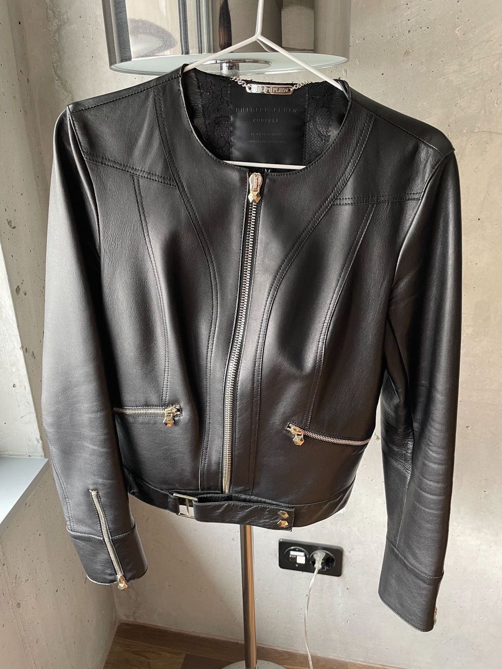 Philipp Plein Giacche: Philipp Plein leather jacket (M) – Nuovo (secondo la descrizione) da Basel venduto da mar_fp5q