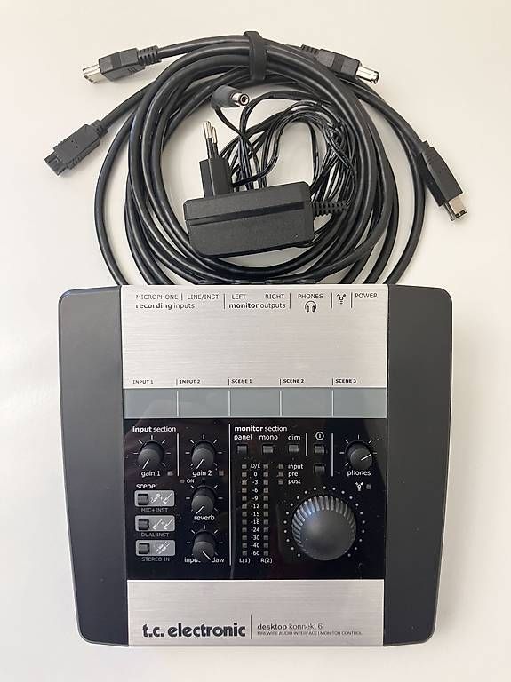 TC Electronic Studioequipment: Interface audio Konnekt 6 FWet stand alone pre-ampli mix – Gebraucht aus Genève von Capt3