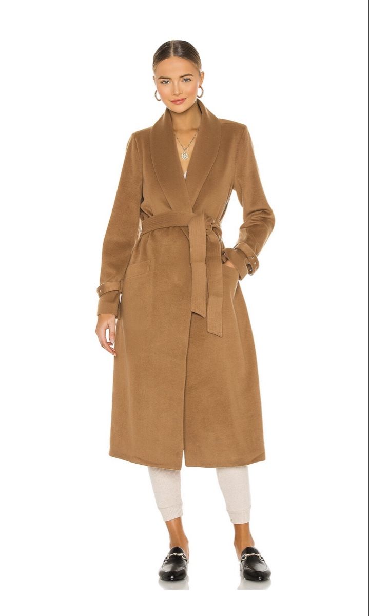 Cappotti: Revolve Paige Wool Blend Wrap Coat - Women's Size Medium – Usato da Mies venduto da nic_yk5d 1