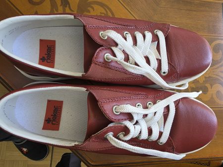 Fast neue Rieker Damen Sneaker – Grösse 41 – Rot