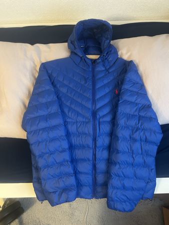 Polo Ralph Lauren Winterjacke, Grösse L, Blau, Top Zustand