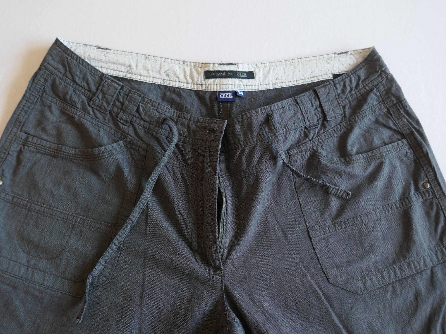 Cecil Hosen: CECIL  lange Damen-Freizeithose - Anthrazitfarbig – Gebraucht aus Volketswil von Cobra22 2