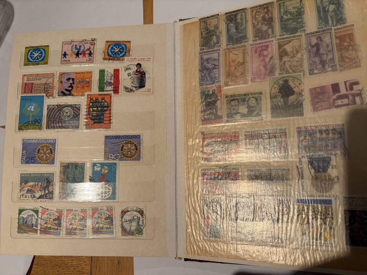 Alle Briefmarken: Timbres italiens  – Gebraucht aus Echallens von JAR69 1