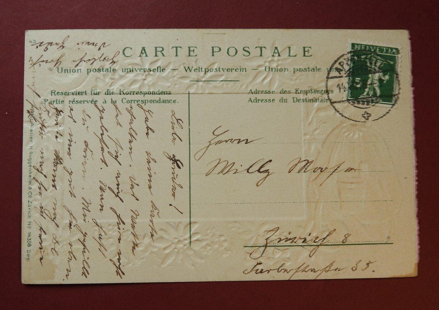 Cartoline postali: Appenzell – Usato da Rain venduto da 999-800-K 1