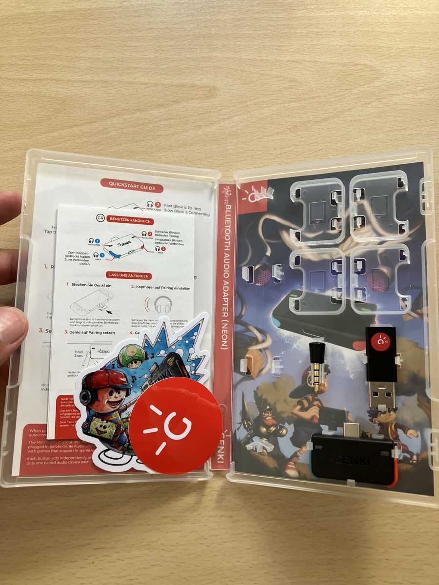 Giochi: Genki - Bluetooth audio for your console (Switch, PS4, PC) – Nuovo (secondo la descrizione) da Lausanne venduto da Pingouin14 3