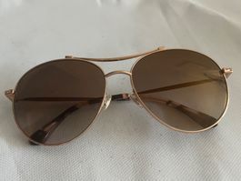 Jimmy Choo Sonnenbrille, gold, neuwertig, Sommer-Look 😎 53