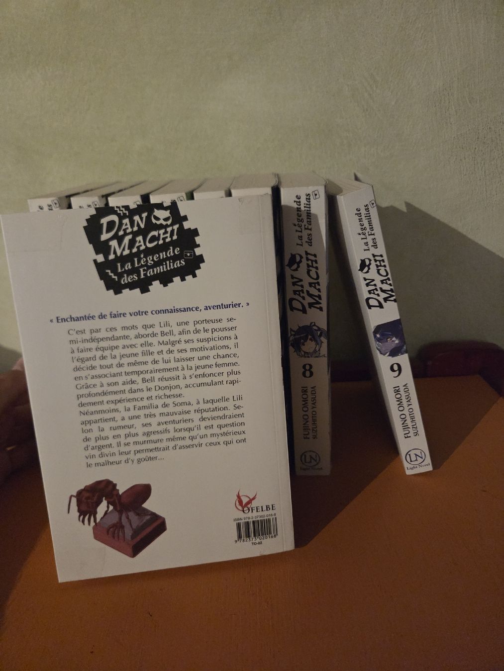 Bücher: Dan Machi - Tomes 1 à 9 - light novel – Gebraucht aus Yverdon Les Bains von GuillaumeJea 2