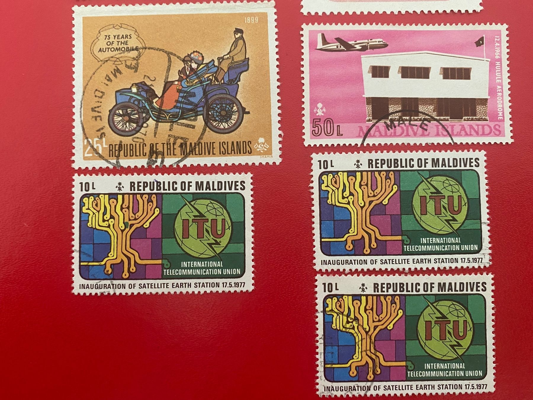 Tutti i francobolli: Timbres - Maldives – Usato da Petit-Lancy venduto da Solcarm 2