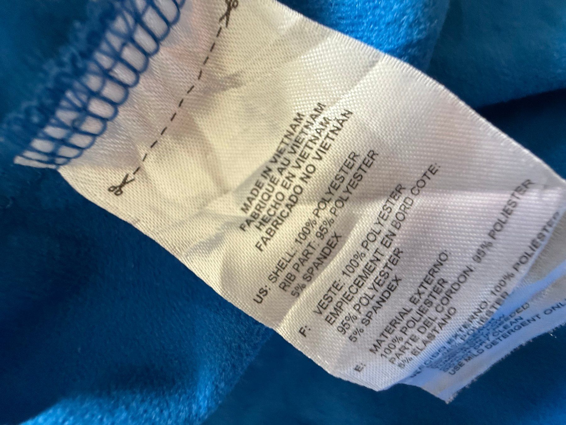 Adidas Giacche: Vintage blaue Adidas Jacke Grösse M  Polyester – Usato da Kirchdorf AG venduto da coco123 5