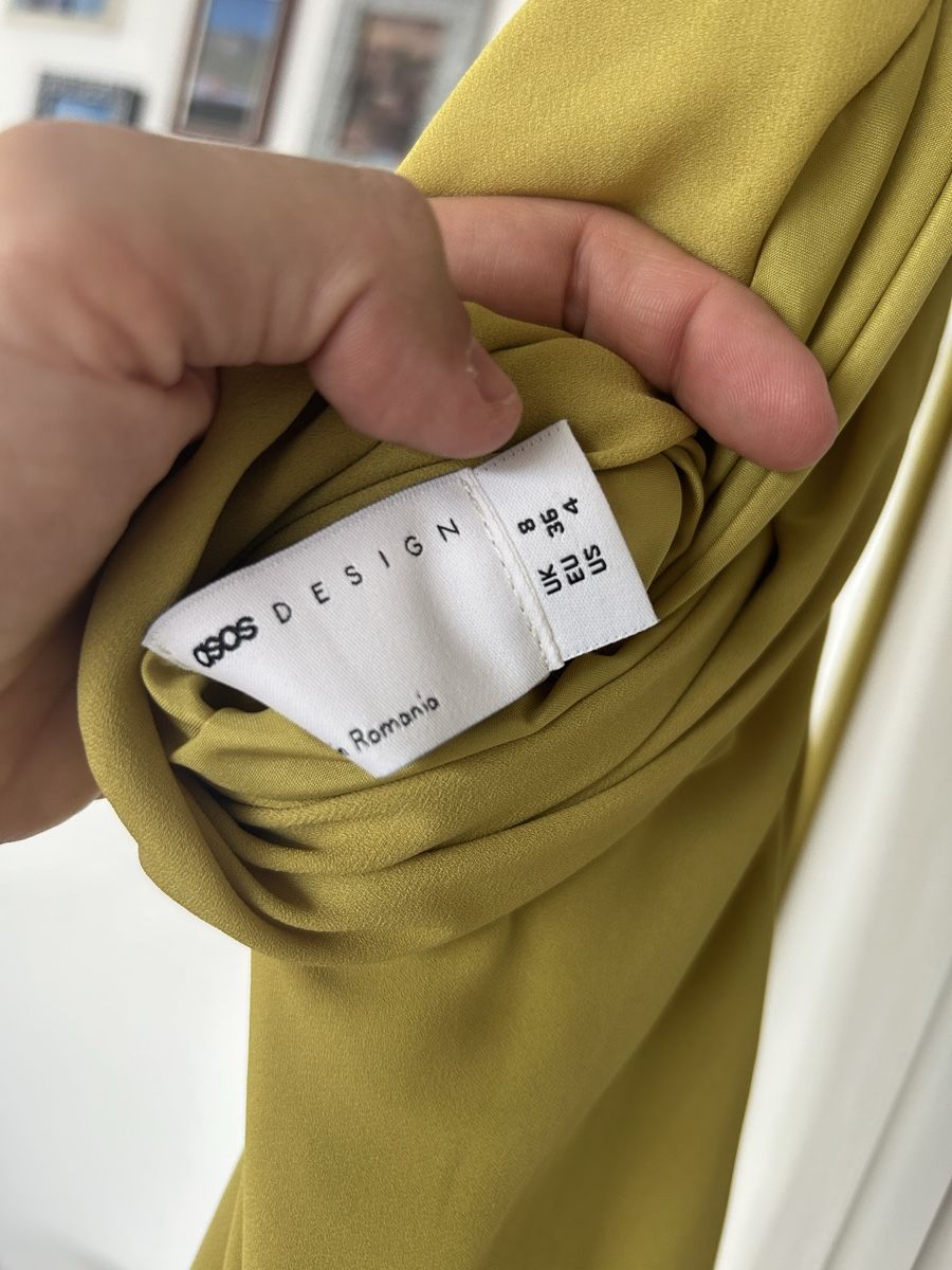 Asos Vestiti: Robe longue fluide vert olive – Nuovo e nell'imballaggio originale da Neuchâtel venduto da EllenB 3