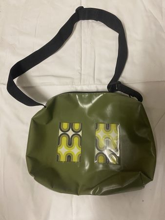 Retro Umhängetasche aus Blachenstoff- Top Zustand!