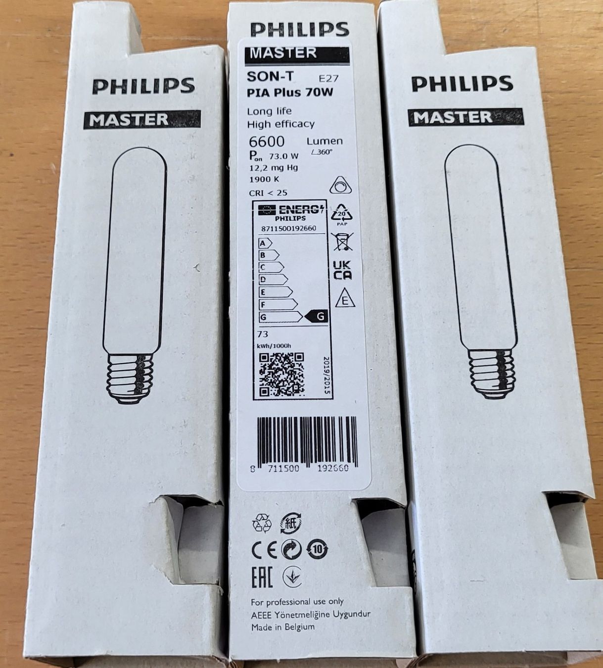 Philips Lampade: Natriumdampflampe MASTER SON-T PIA Plus 70W/220 E27 3 Stk. – Nuovo e nell'imballaggio originale da Rapperswil SG venduto da AndiRap 1