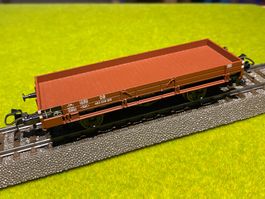 Märklin 2-achsiger flacher Güterwagen, TOP Zustand