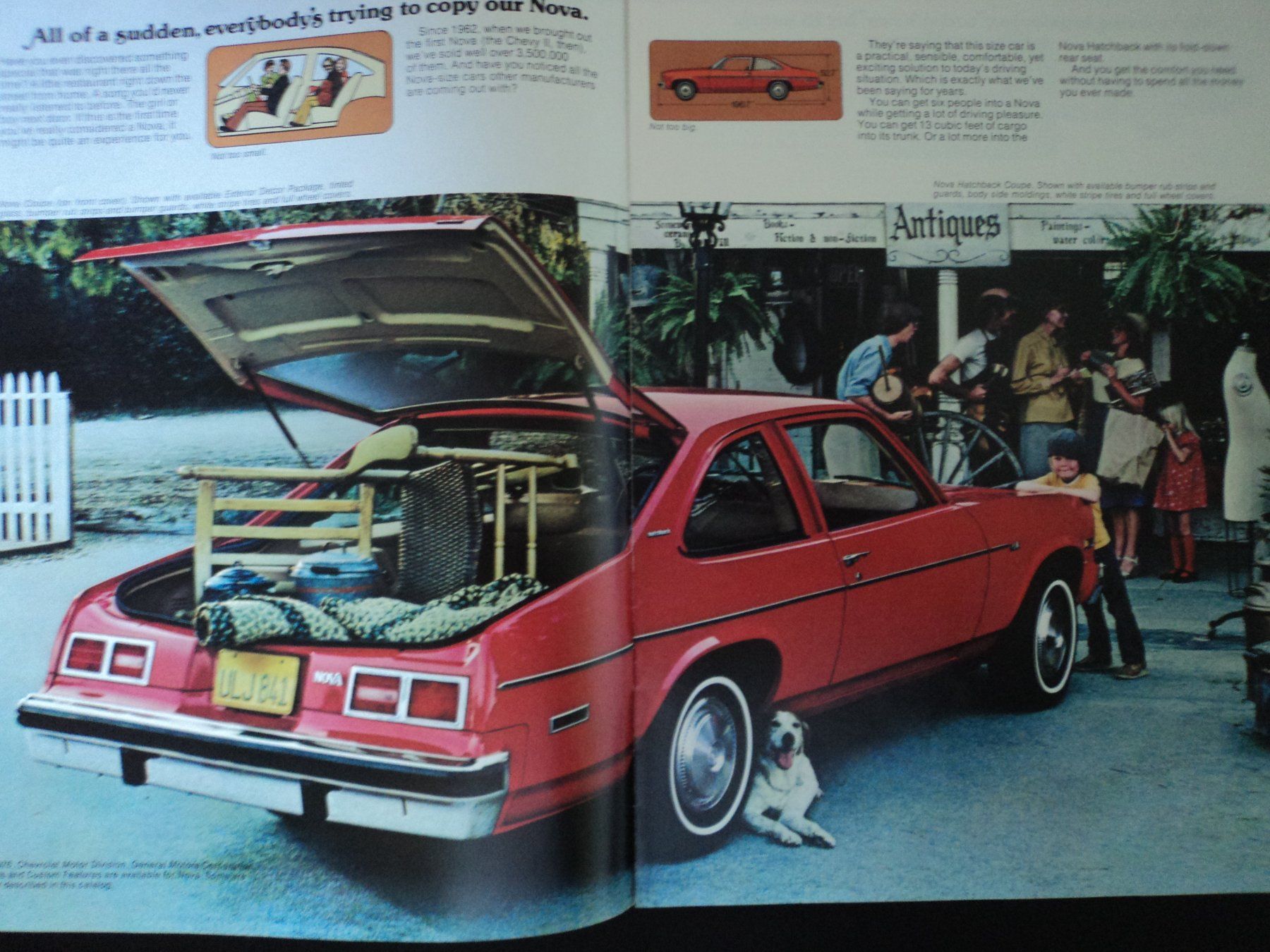 Chevrolet Documenti: Prospekt Chevrolet Nova 1977 – Usato da Schwarzenburg venduto da modelCARama 1