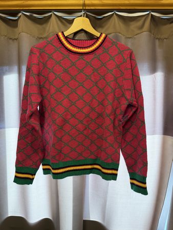 Farbenfroher Pullover, Gr. L, neuwertig