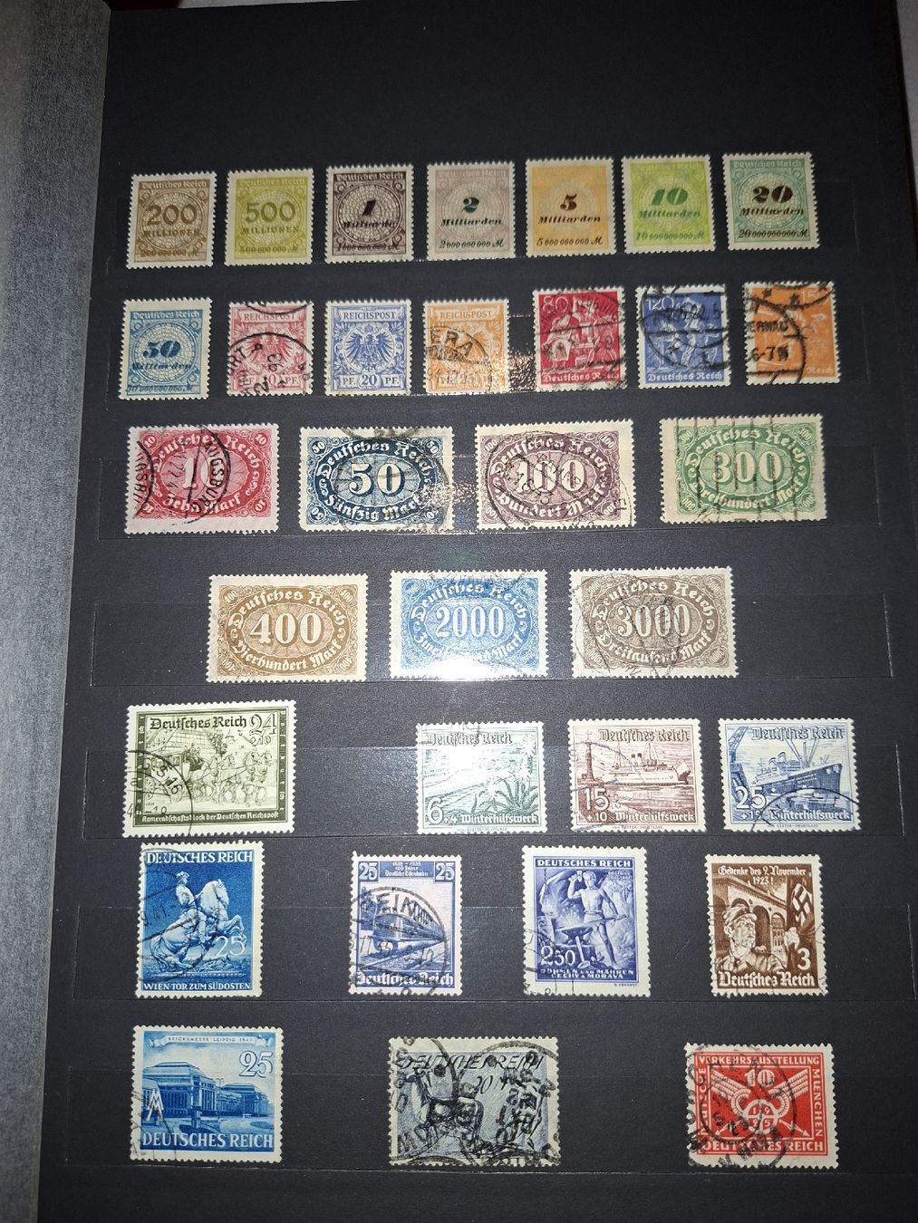 Tutti i francobolli: Briefmarkensammlung Deutschland div. – Usato da Balgach venduto da SIMEON27 8