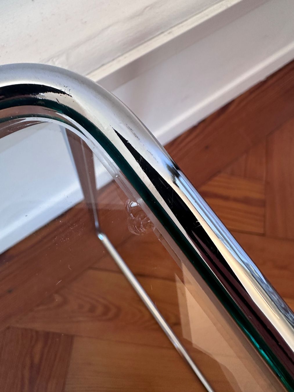 Tavoli: Tables gigognes vintage chrome verre, 1970 – Usato da Lausanne venduto da jul_v9ht 8