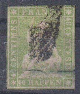 Alle Briefmarken: ++++Strubel 26A - SBK 500.-++++ – Gebraucht aus Samnaun-Compatsch von Muckimu
