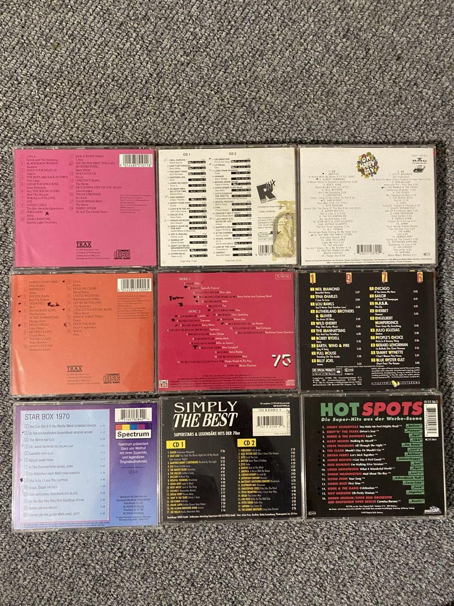 CDs: 15 CD Sampler, 70‘s – Gebraucht aus Diessbach b. Büren von cowansville 1