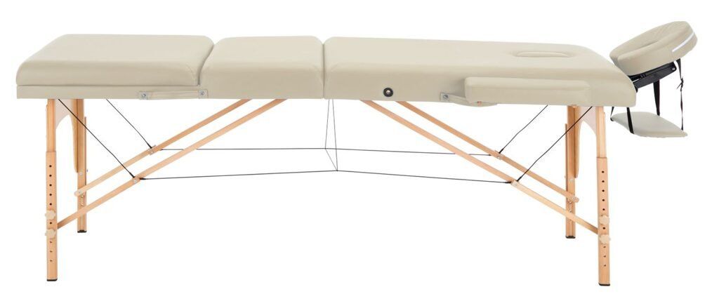 Sedie a sdraio: Massageliege 3-Zonen beige - Gratis Versand – Nuovo e nell'imballaggio originale da Kleinwangen venduto da Maluwa_GmbH 1