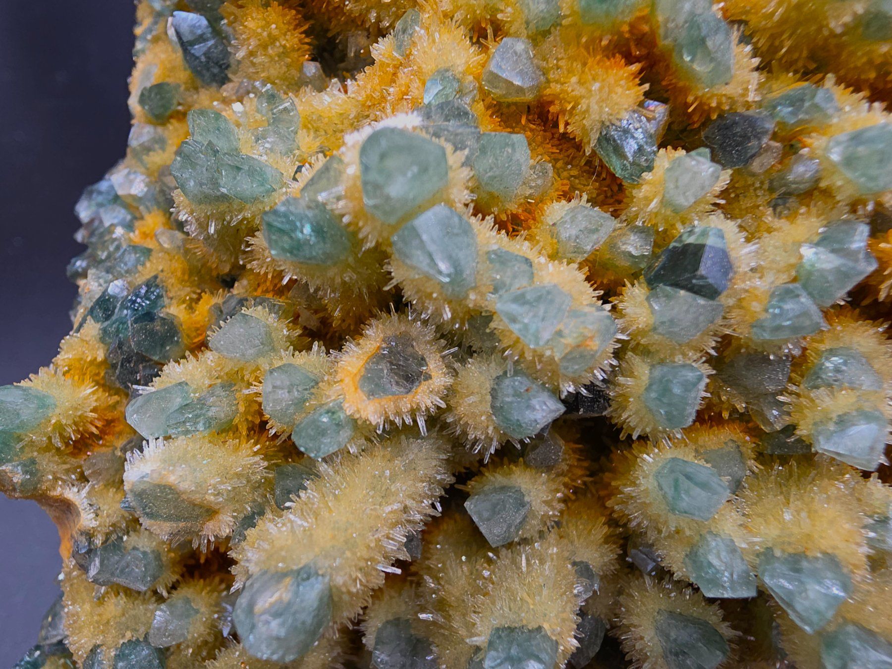 Minerali & Pietre curative: Green Quartz Crystal Cluster Points – Usato da Figino venduto da minshop 4