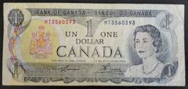 Canada 1 CAD Banknote, 1973, P-85, gebraucht