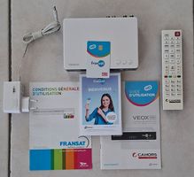 ***** Cahors VEOX HD Satellitenreceiver mit Fransat-karte