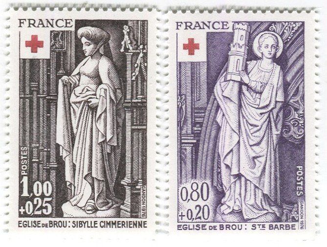 Alle Briefmarken: Briefmarken "Rotes Kreuz". Frankreich – Neu und originalverpackt aus Basel von Butsch5