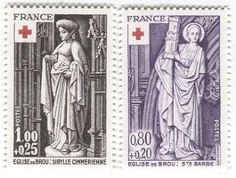Briefmarken "Rotes Kreuz". Frankreich