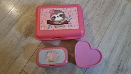 3er Set Znünibox Brotdose Mädchen Kindergarten Schule 