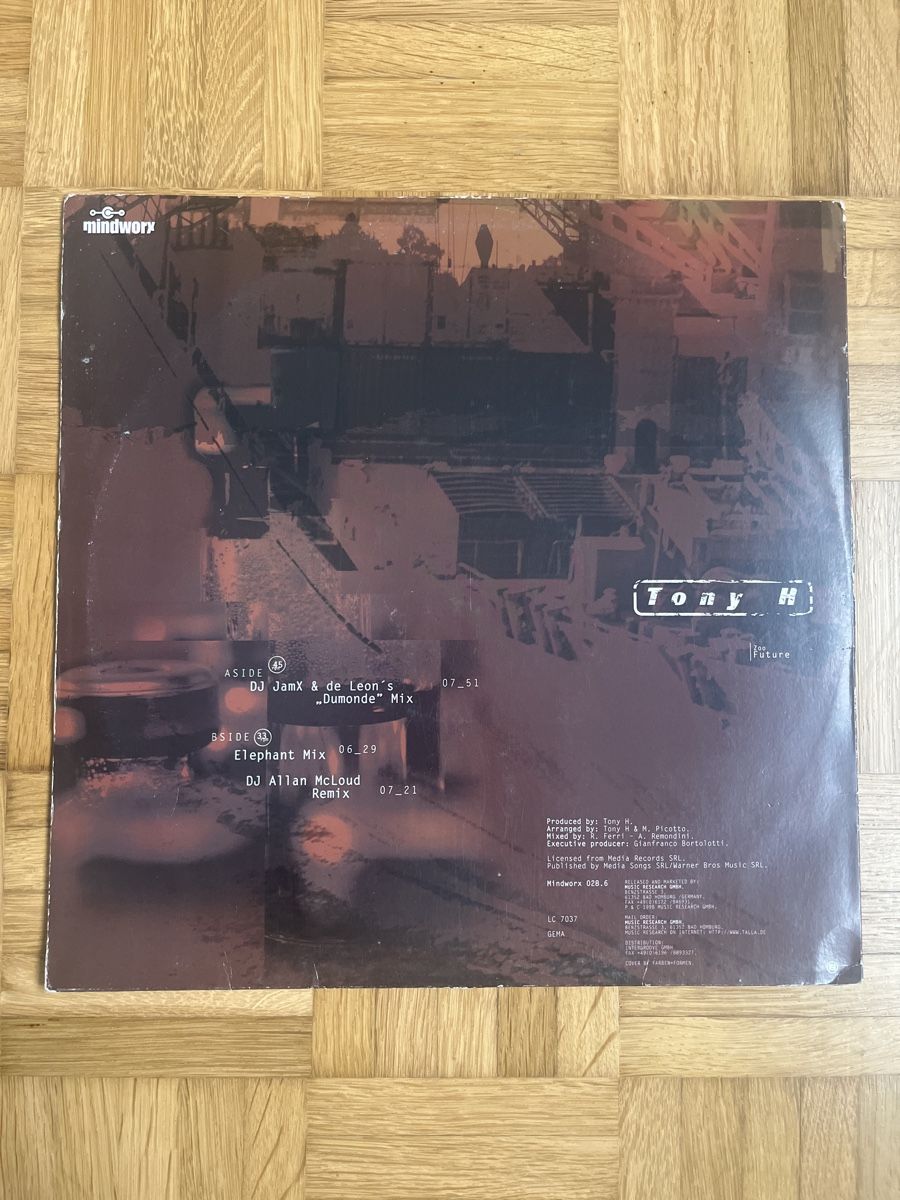 Dischi in vinile: Tony H Trance / Hard Trance Vinyl – Usato da Wangen b. Olten venduto da break72 1