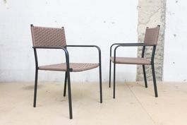 2er Set Gartenstuhl stapelbar