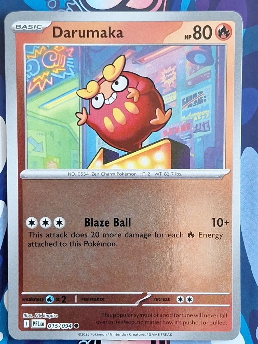Pokémon Carte collezionabili: Darumaka - Reverse Holo - Pokemon Phantasmal Flames #2.2 – Usato da Altstätten SG venduto da GGsGameshop