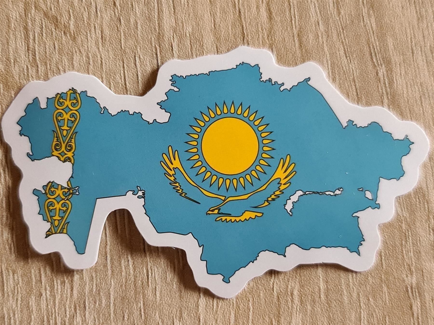 Sticker: Sticker Aufkleber Kasachstan – Nuovo e nell'imballaggio originale da Dintikon venduto da Vexi