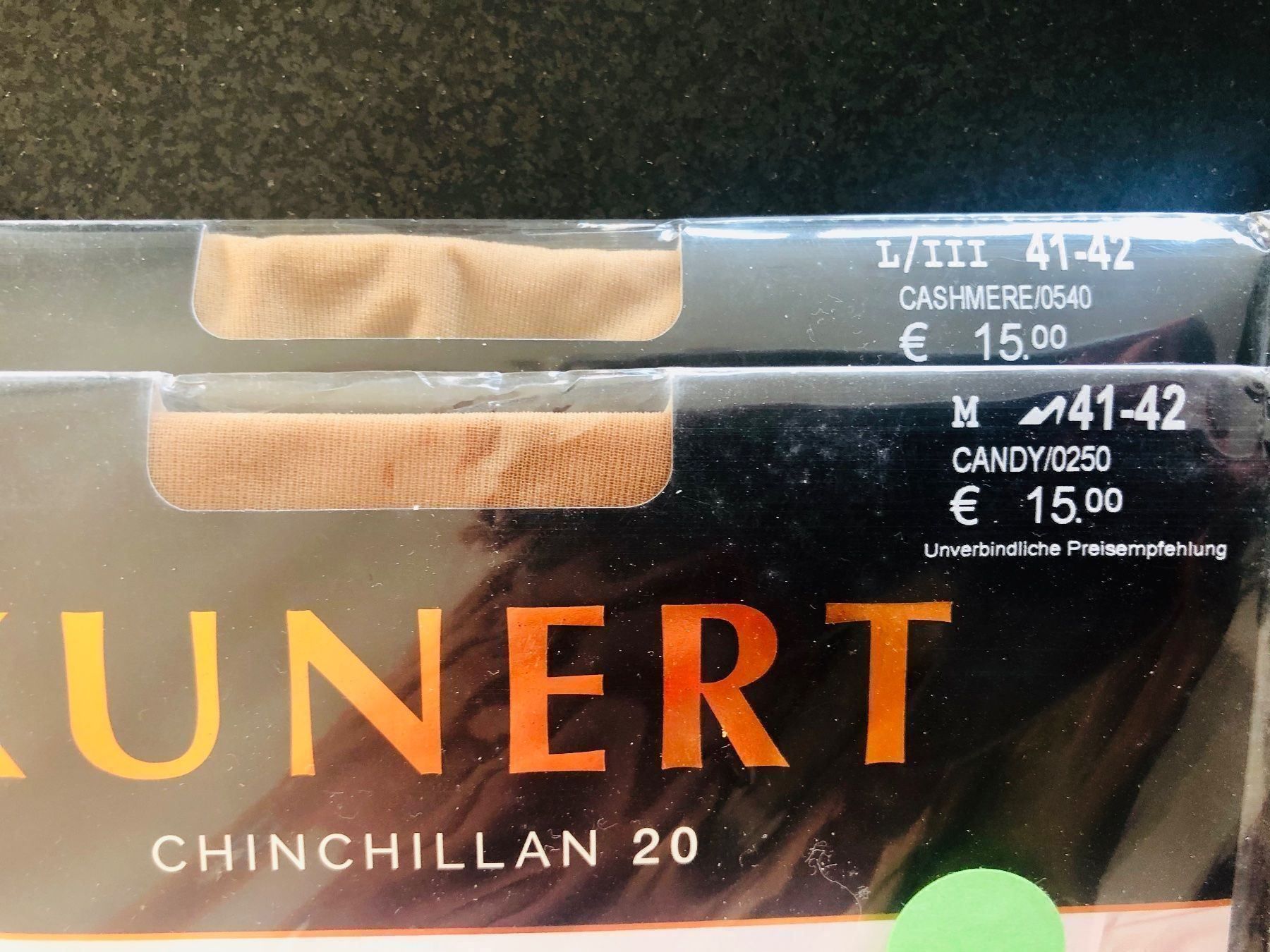Kunert Calze & Collant: Strümpfe Chinchillan 20D / 25 Fr. – Nuovo e nell'imballaggio originale da Zumikon venduto da DamenFashionShop 9