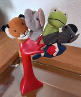 5er Set Fingerpuppen, Tiere, Kinder