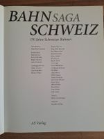 Bahn Saga Schweiz: 150 Jahre Schweizer Bahnen - Buch